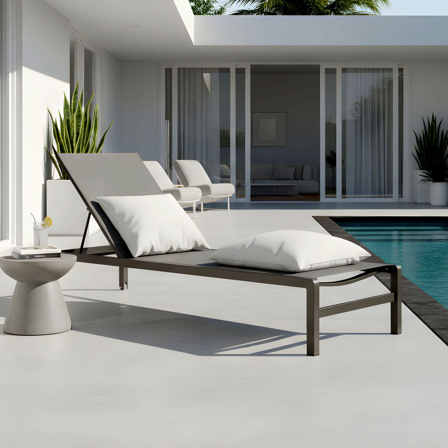 LETTINO IMP.CON RUOTE KONNOR ANTRACITE