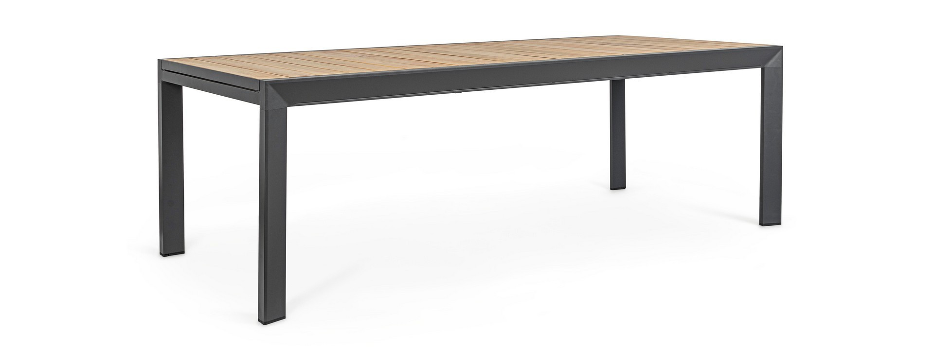 TAVOLO ALL.BELMAR 220-340X100 NATURALE-ANTRACITE