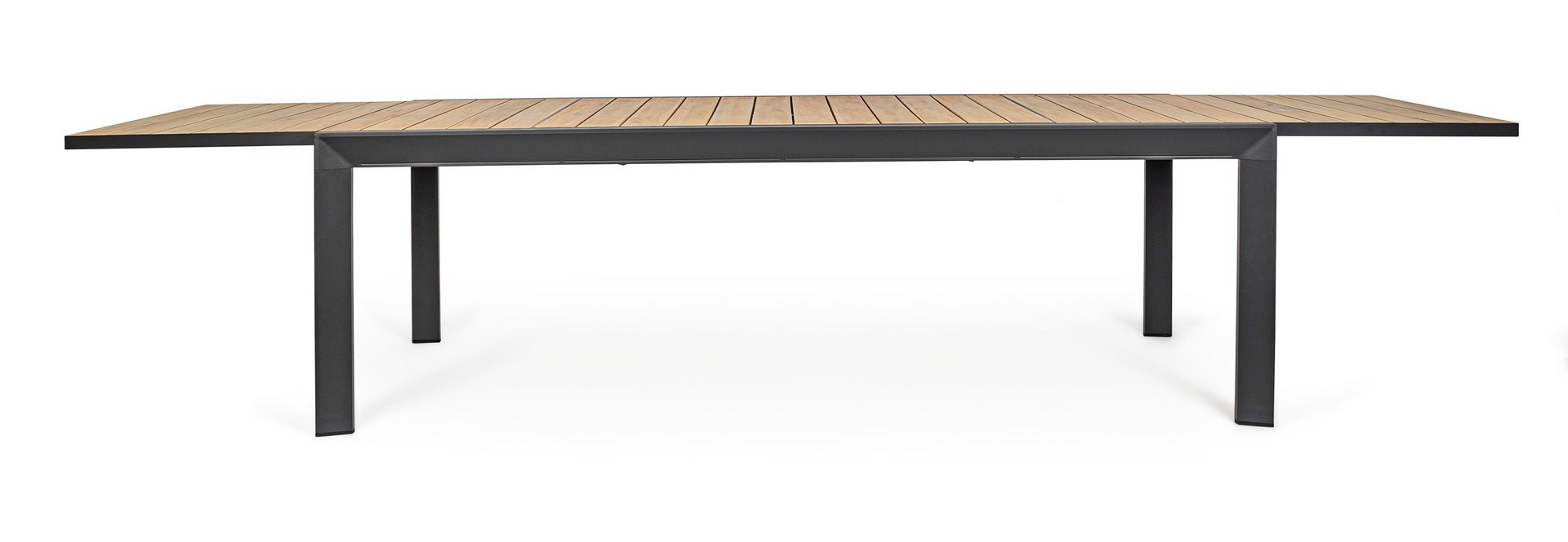 TAVOLO ALL.BELMAR 220-340X100 NATURALE-ANTRACITE