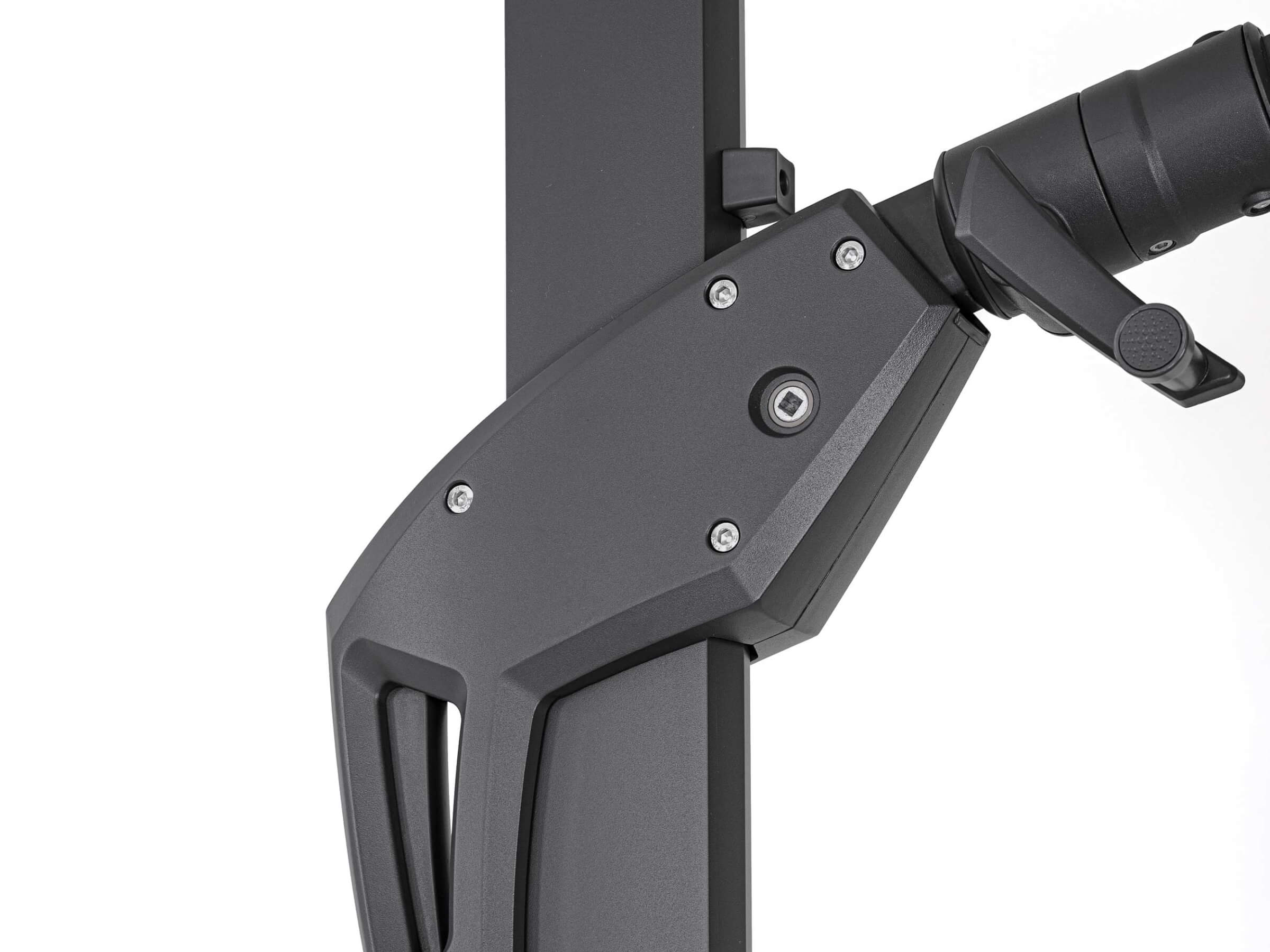 OMBRELLONE A BRACCIO ARIES 4X4 ANTRACITE NATURALE