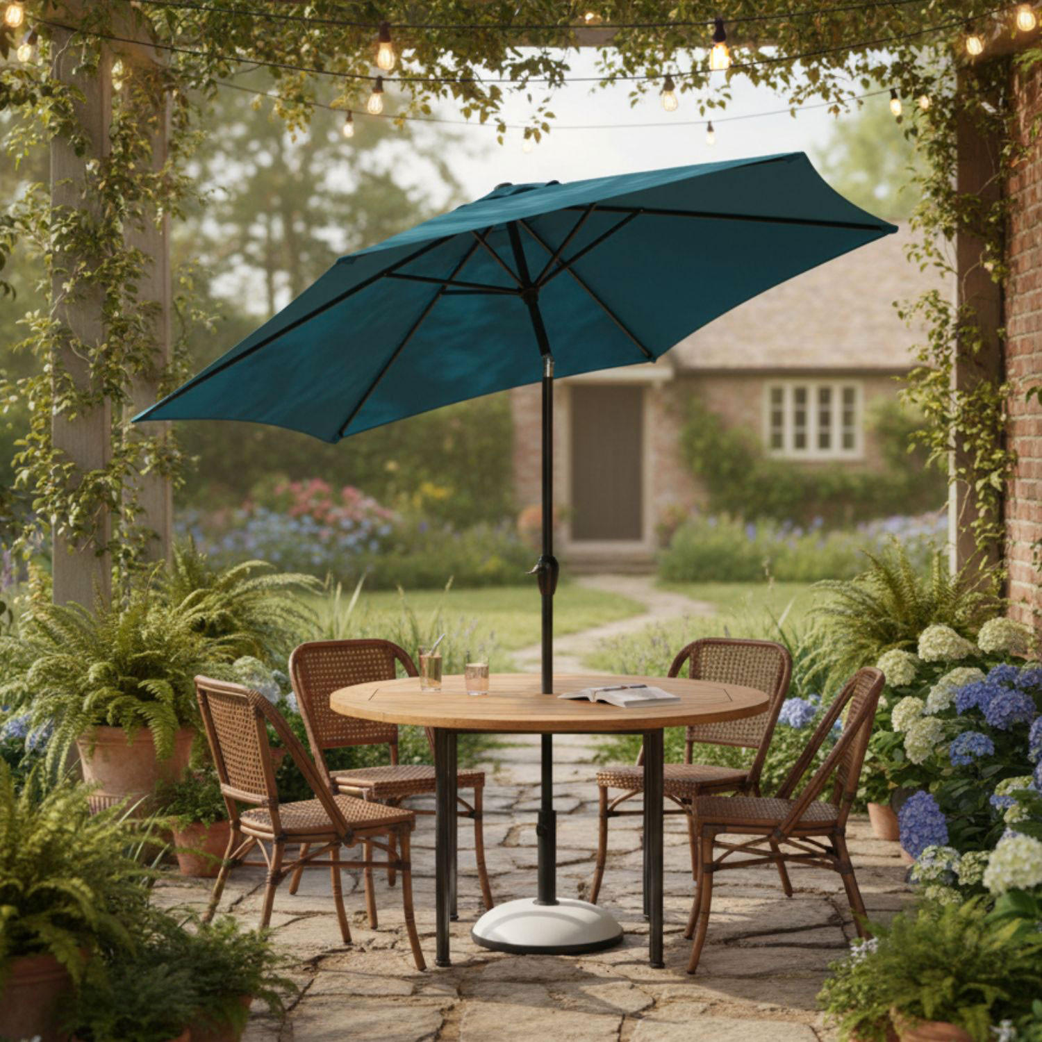 OMBRELLONE KALIFE ALLUM.MT.2.70 CLOUD