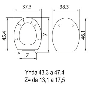 SEDILE WC MAMBO H057