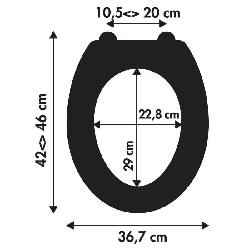 SEDILE WC Z-O H036 SLOW CLOSE