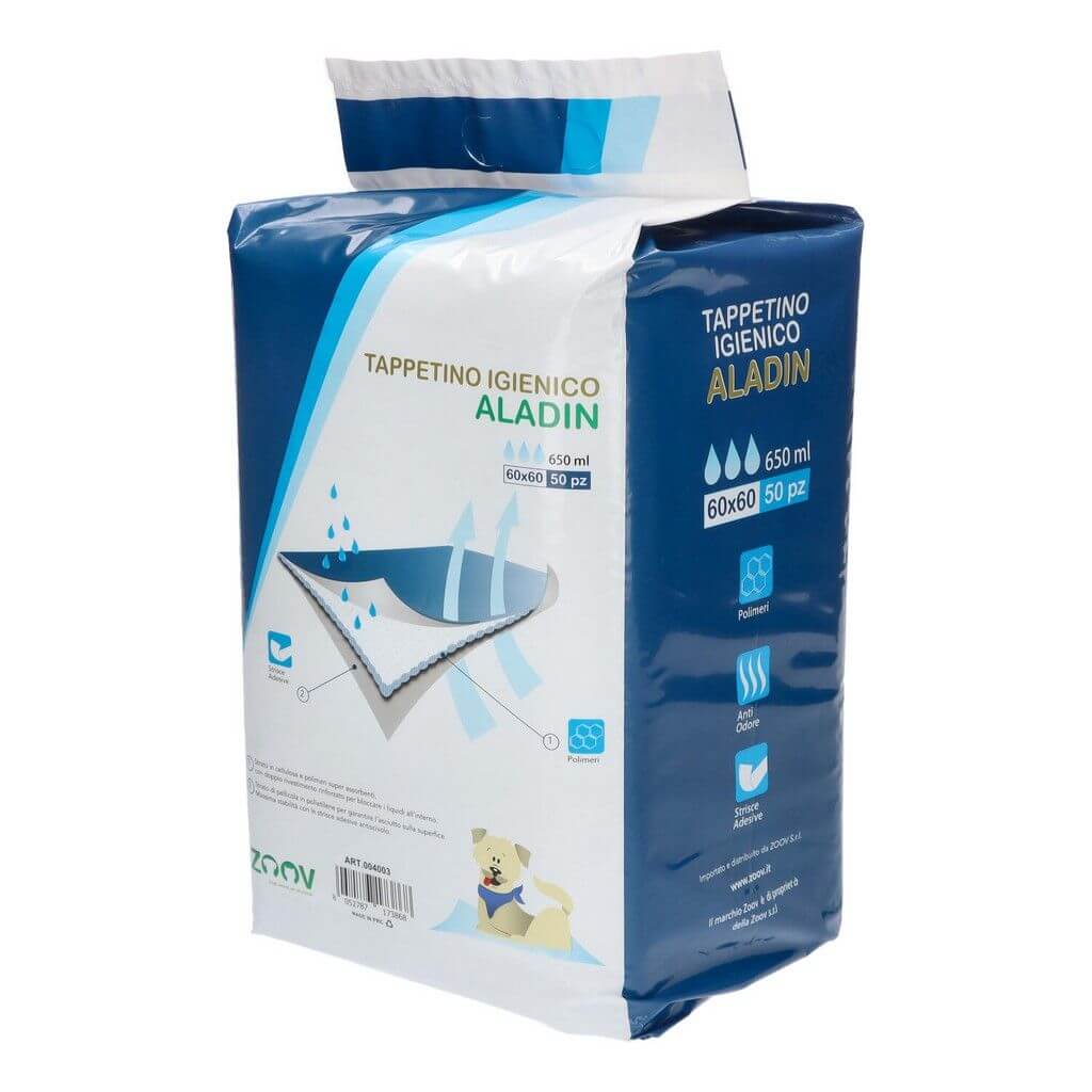 *TAPPETINO IGIENICO CM.60X60 PZ.50