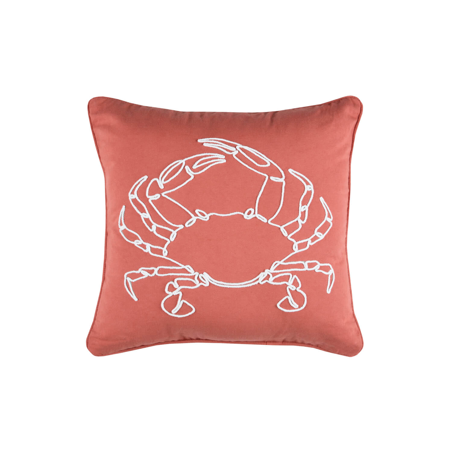 *CUSCINO ARREDO YACHT CM.40X40 CORALLO
