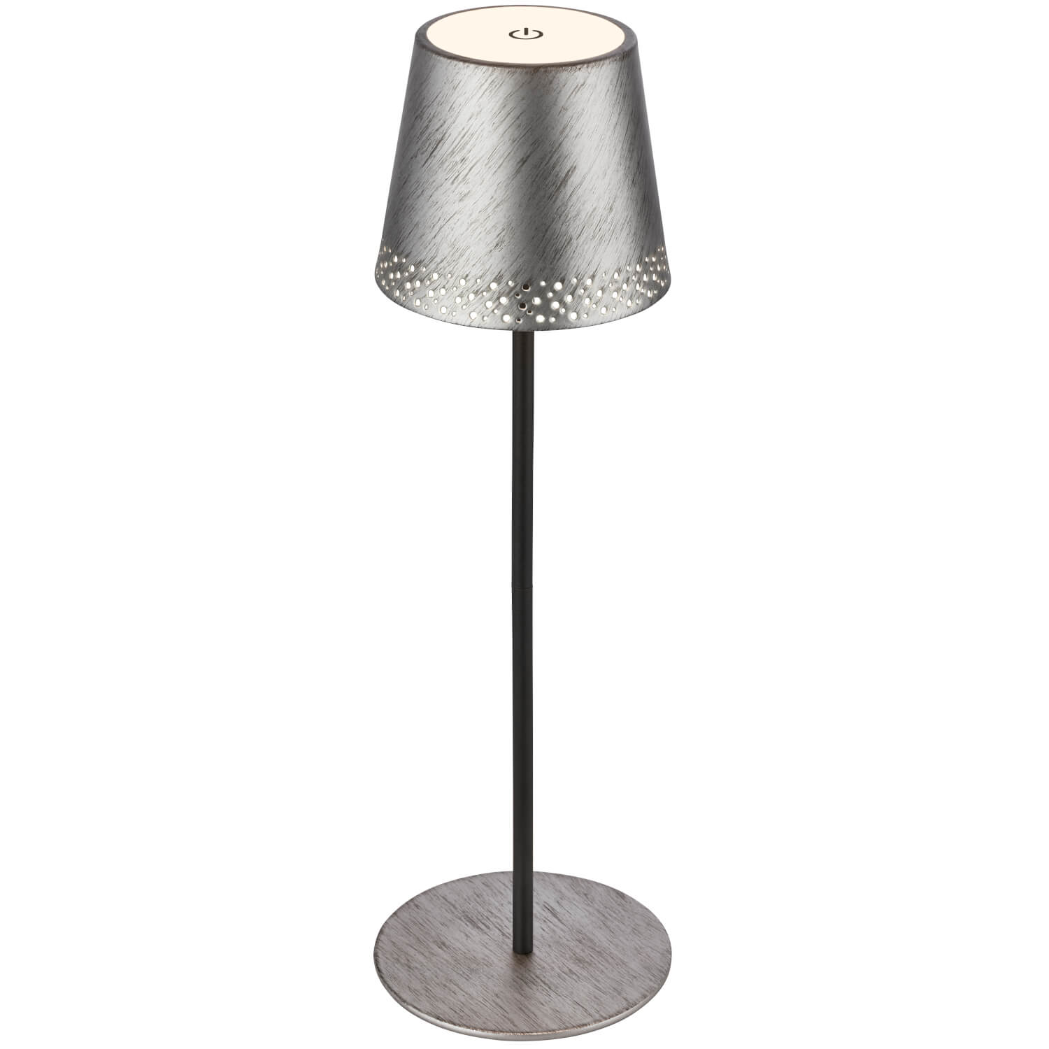 *LAMPADA TAVOLO RICARABILE TOUCH MARRONE 280 LUMEN