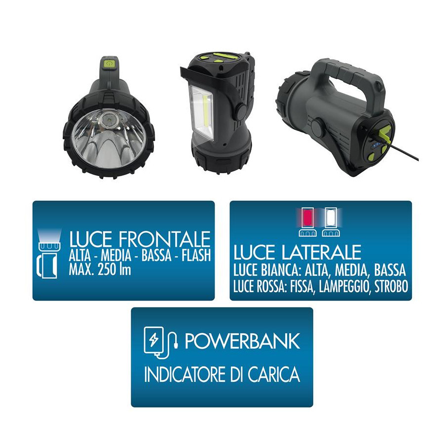 *PROIETTORE CON POWERBANK 10 WATT