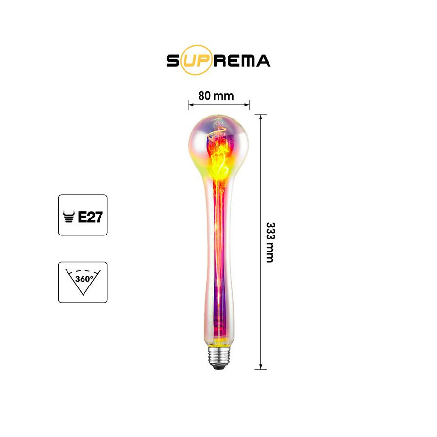 LAMPADA DECO VINTAGE IRREG.MULTIC.
