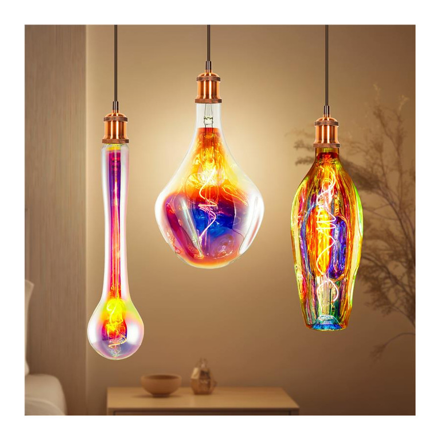 LAMPADA DECO VINTAGE IRREG.MULTIC.