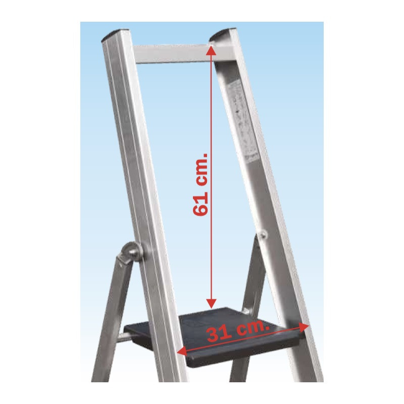 SCALA PROFESS.ALLUMINIO 6GR 150KG