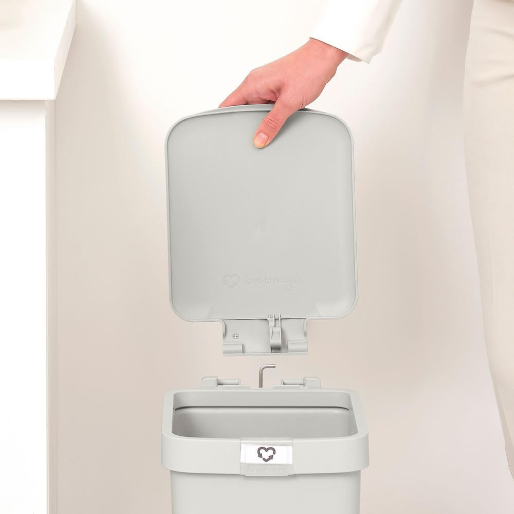 PATTUMIERA STEPUP 10LT.LIGHT GREY