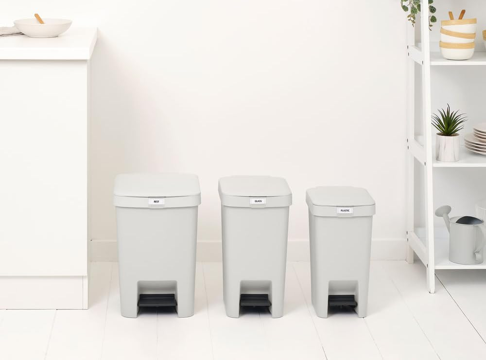 PATTUMIERA STEPUP 10LT.LIGHT GREY