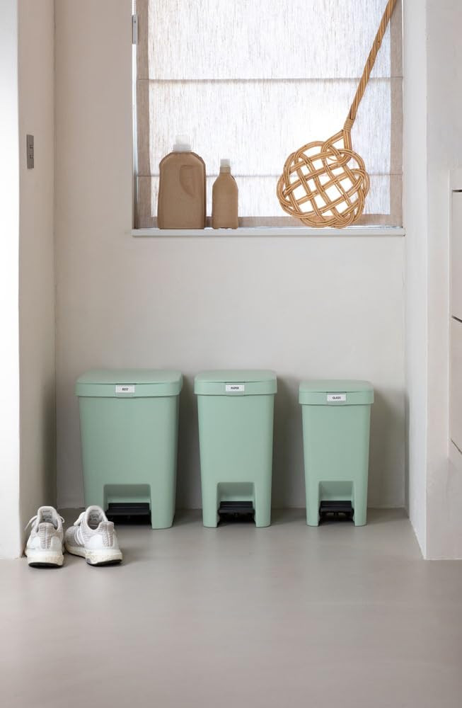 PATTUMIERA STEPUP 16LT.JADE GREEN