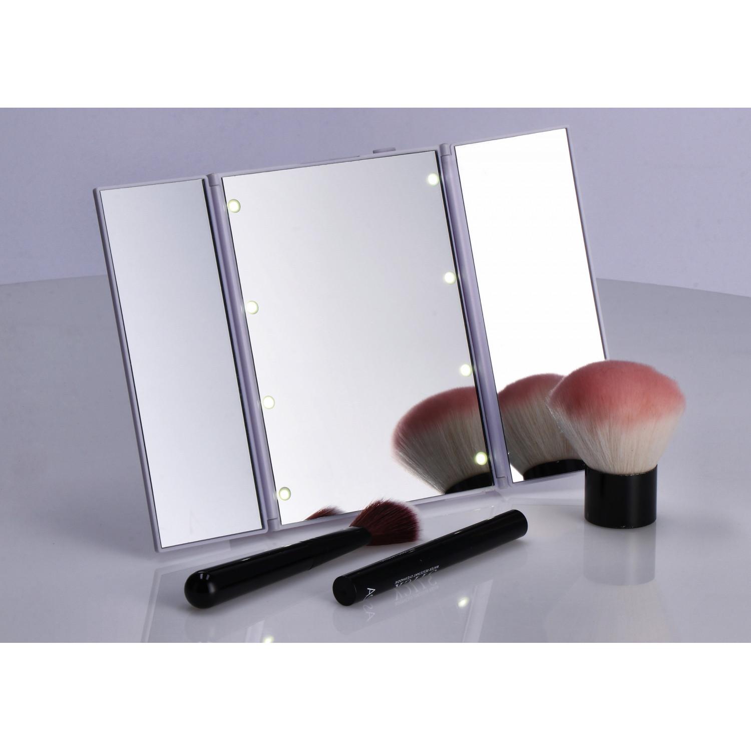 SPECCHIO TRUCCO C/LED CM. 23.5X15.5