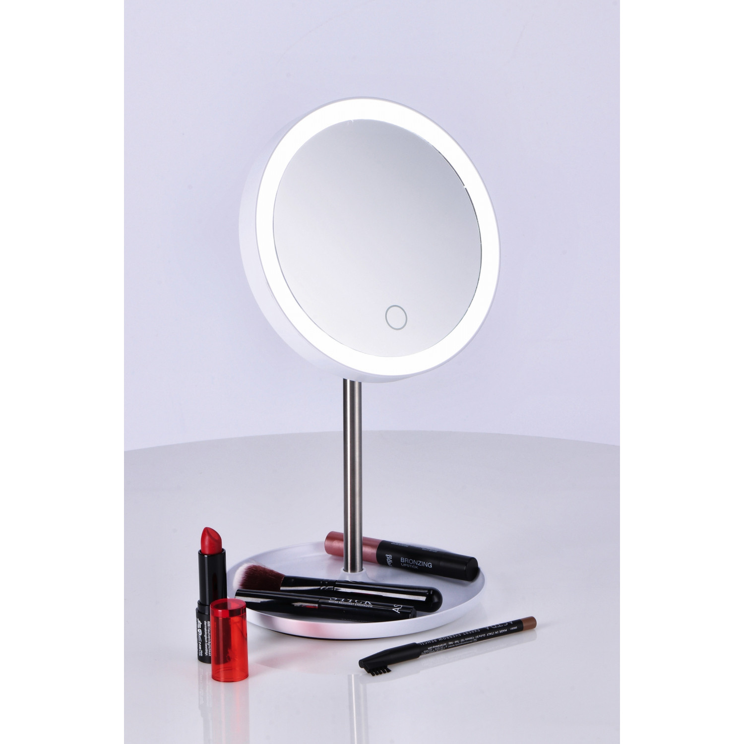 SPECCHIO TRUCCO C/LED DM. 17 H.33.5