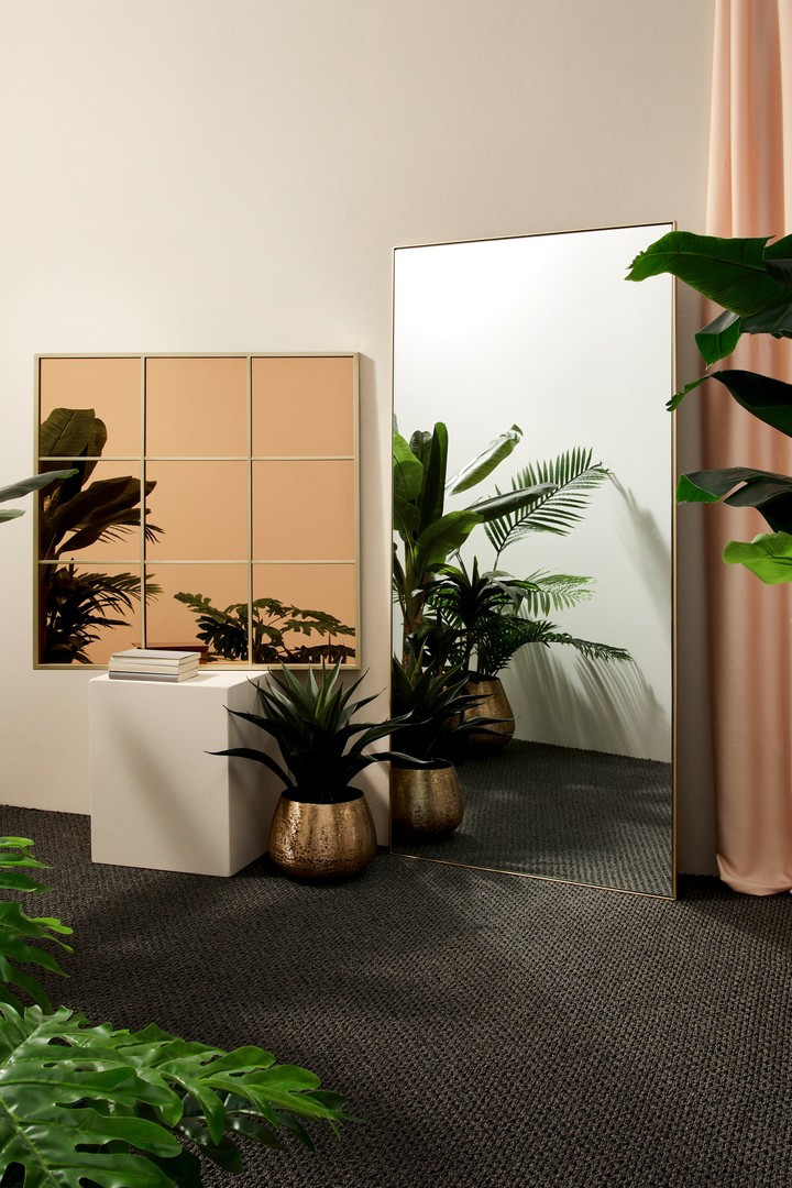 SPECCHIO C/C UNIVERSE ORO CM.80X170