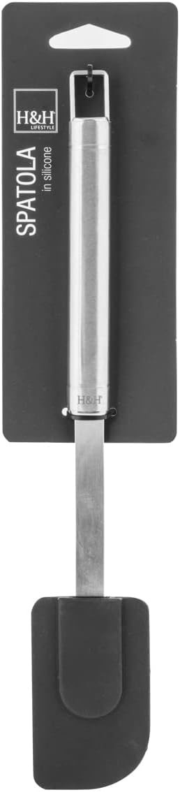SPATOLA SILICONE M/INOX KITCHEN
