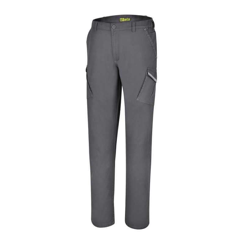 PANTALONE CARGO GRIGIO 240GR TG.S