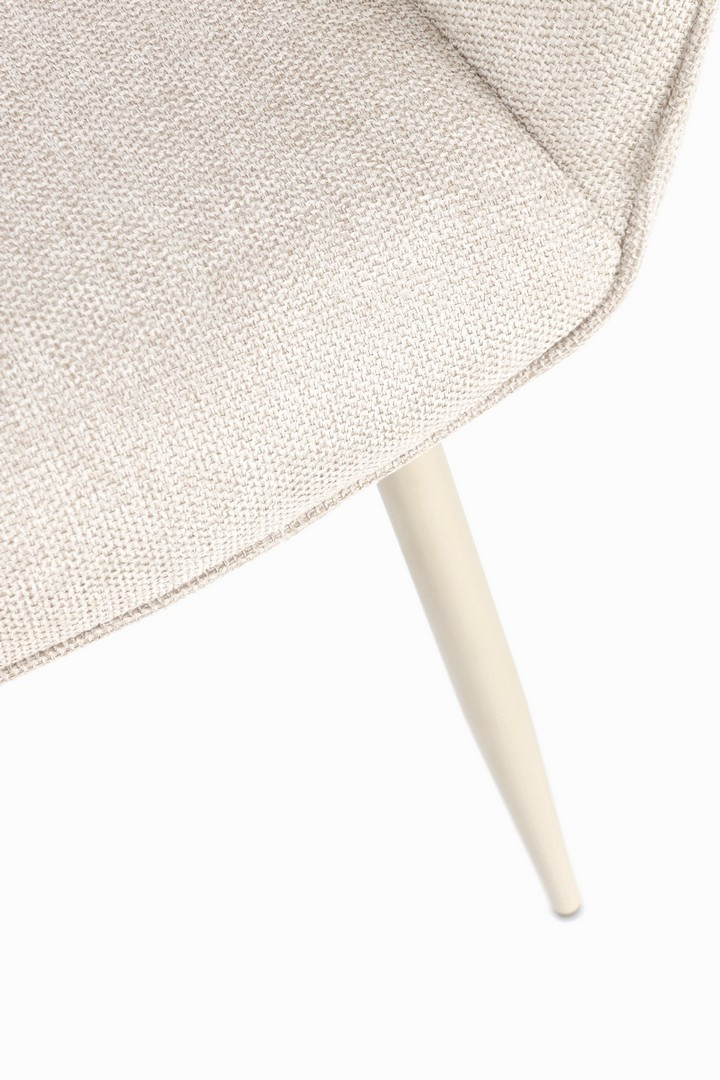 SEDIA C/BR CORA BEIGE/BEIGE