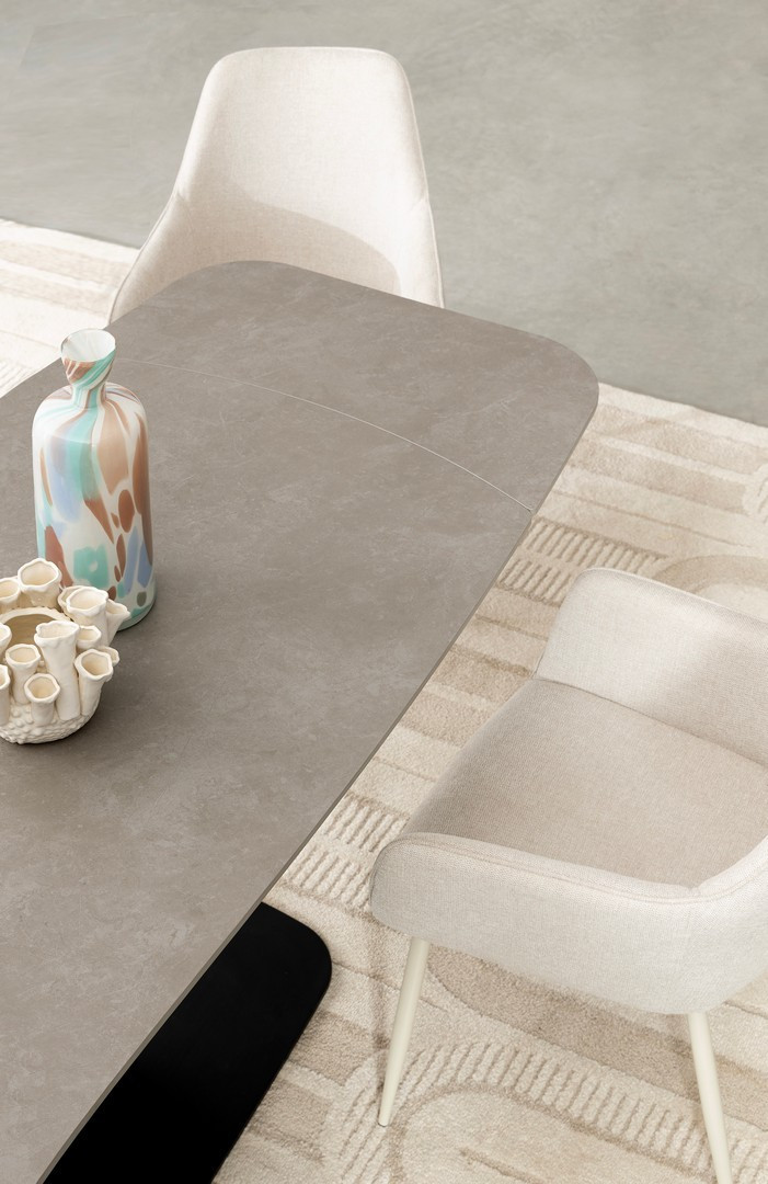 SEDIA C/BR CORA BEIGE/BEIGE