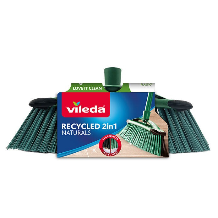 SCOPA NATURAL 2IN1 CON MANICO