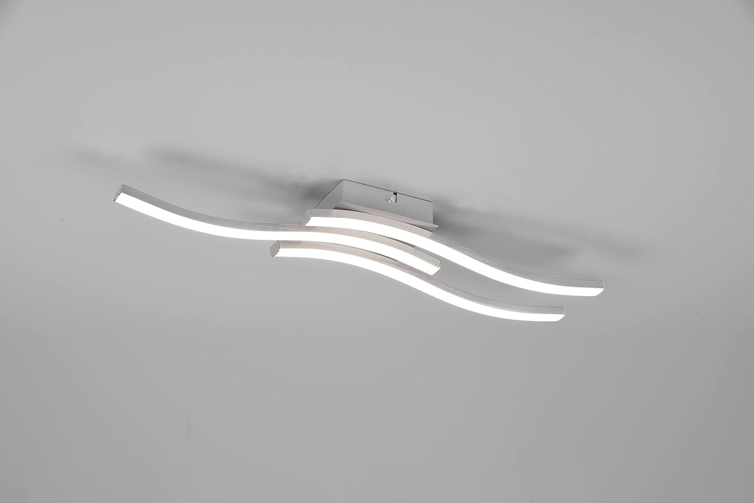 ROUTE PLAFONIERA 3LED CM.45 15W 4000K ACCIAIO