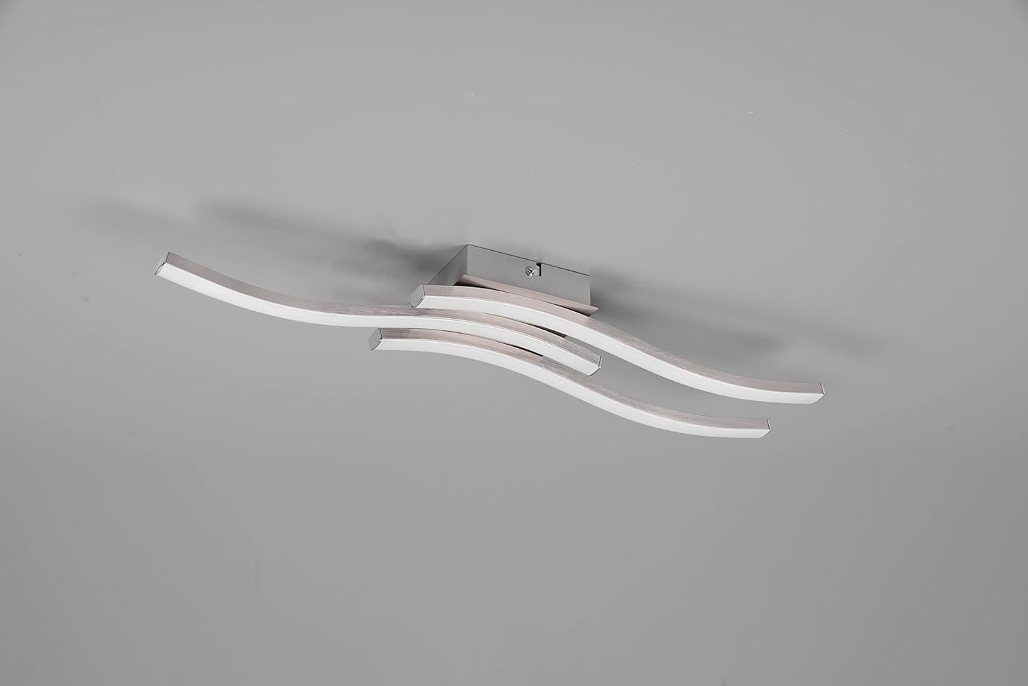 ROUTE PLAFONIERA 3LED CM.45 15W 4000K ACCIAIO