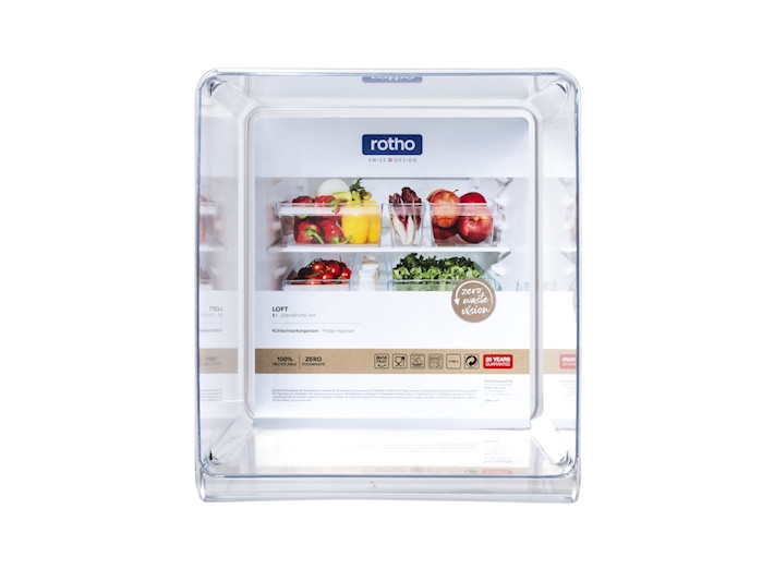 ORGANIZZATORE FRIGO TRASPARENTE
