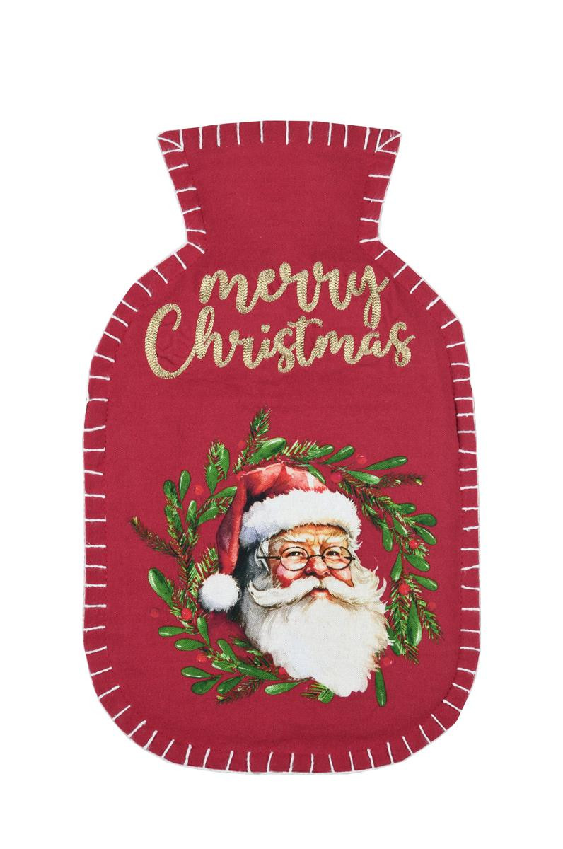 BORSA ACQUA CALDA BABBO NATALE ROSSO