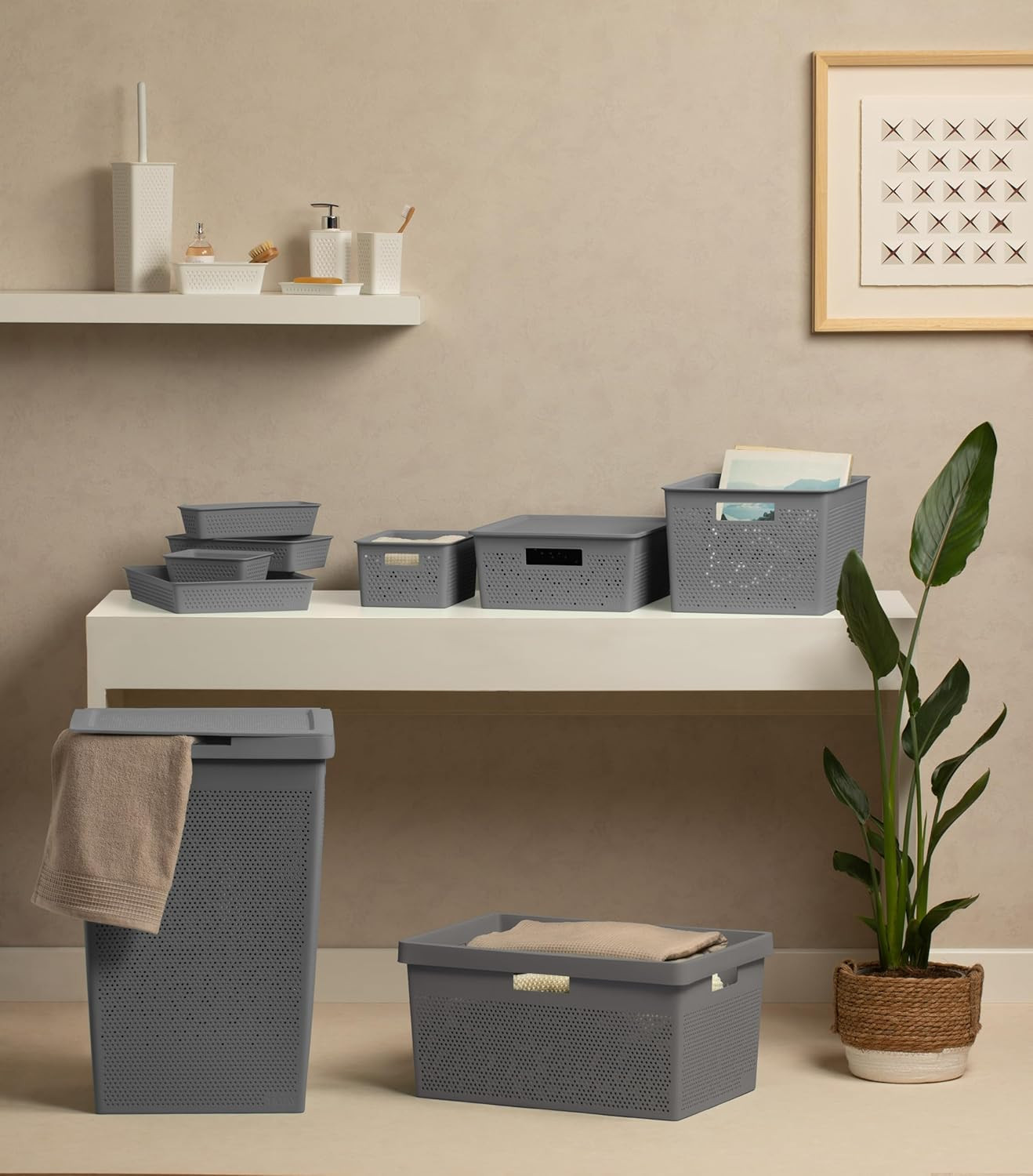 CESTA ORDINAZIONE S 4L BOHOL GRIGIO ANTRACITE