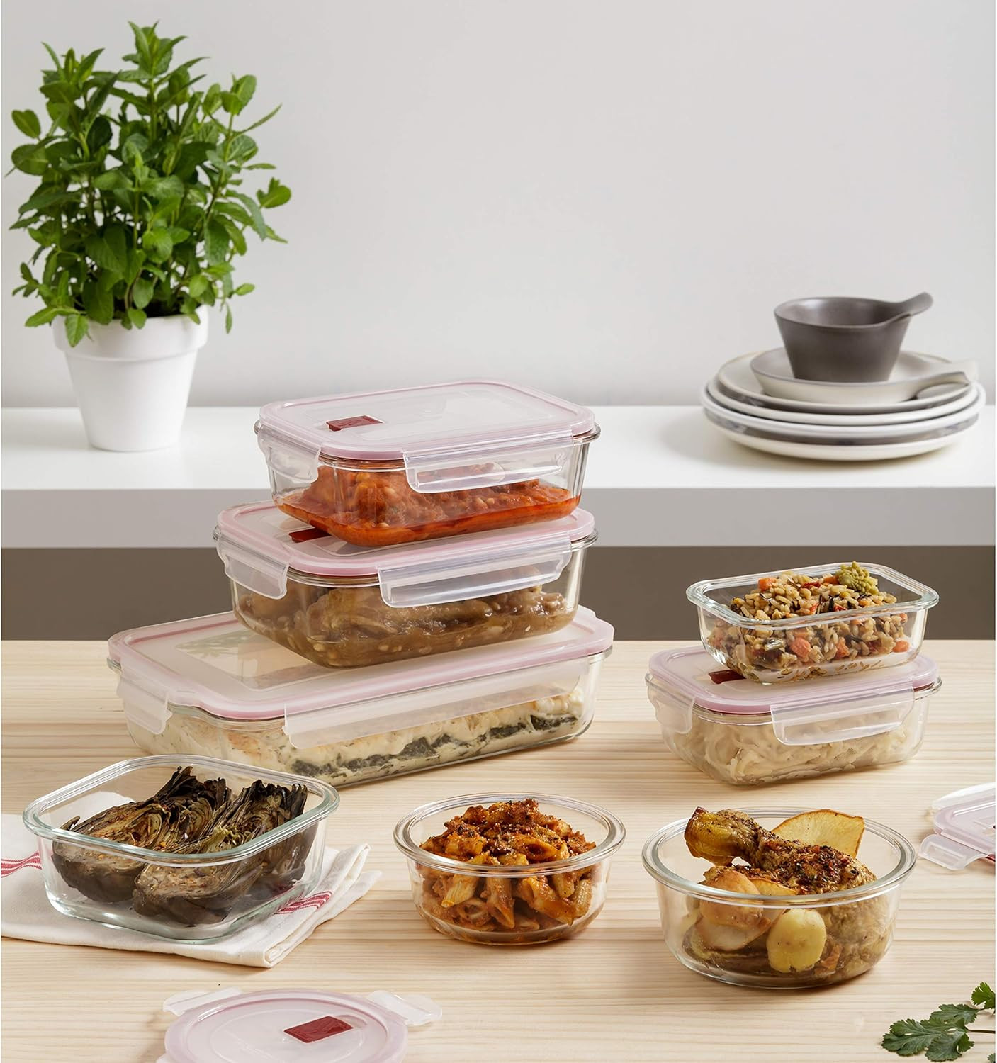 CONT.TONDO ERMETICO COOK&EAT 0.4L IN VETRO