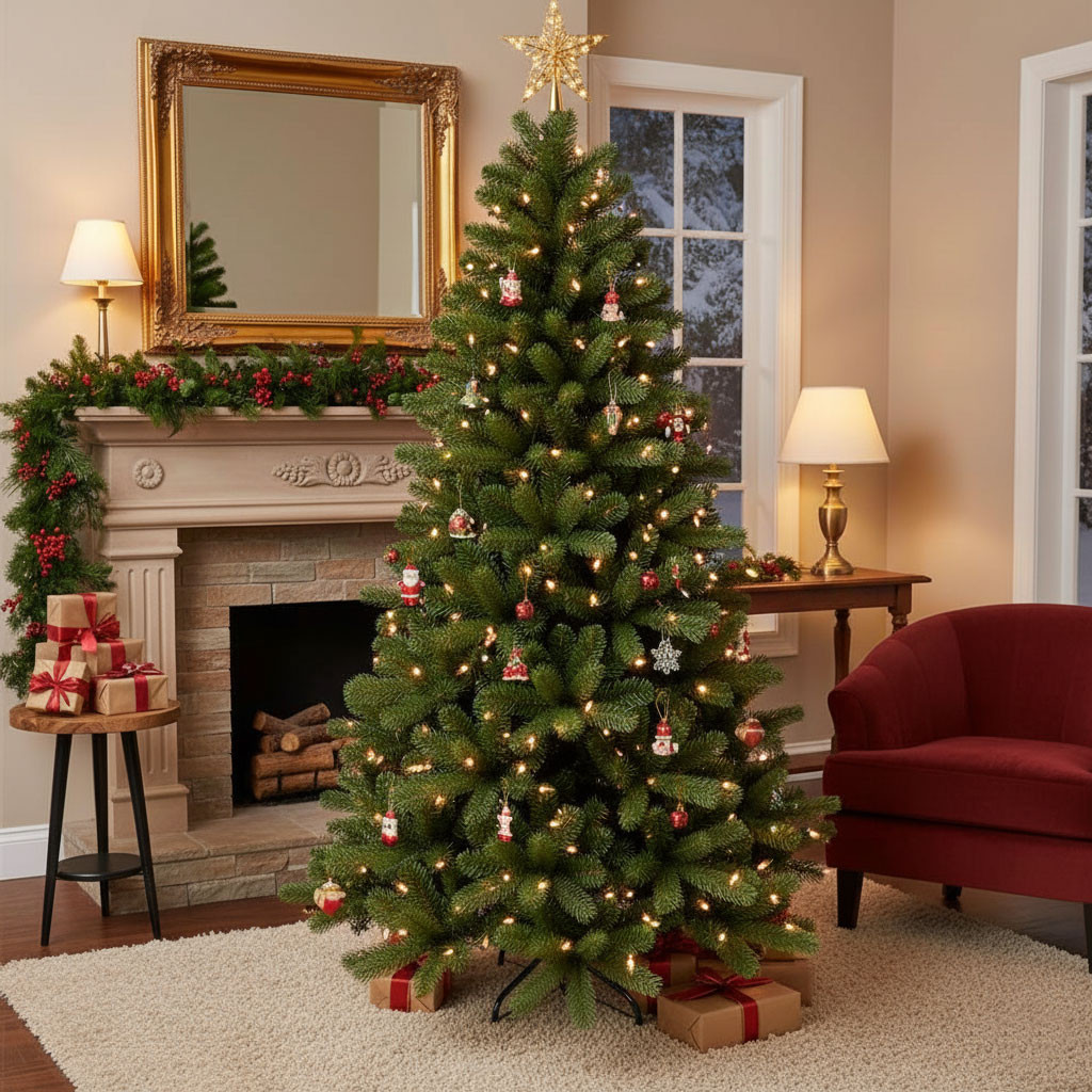 ALBERO DI NATALE MISTO CM.120 303 PUNTE