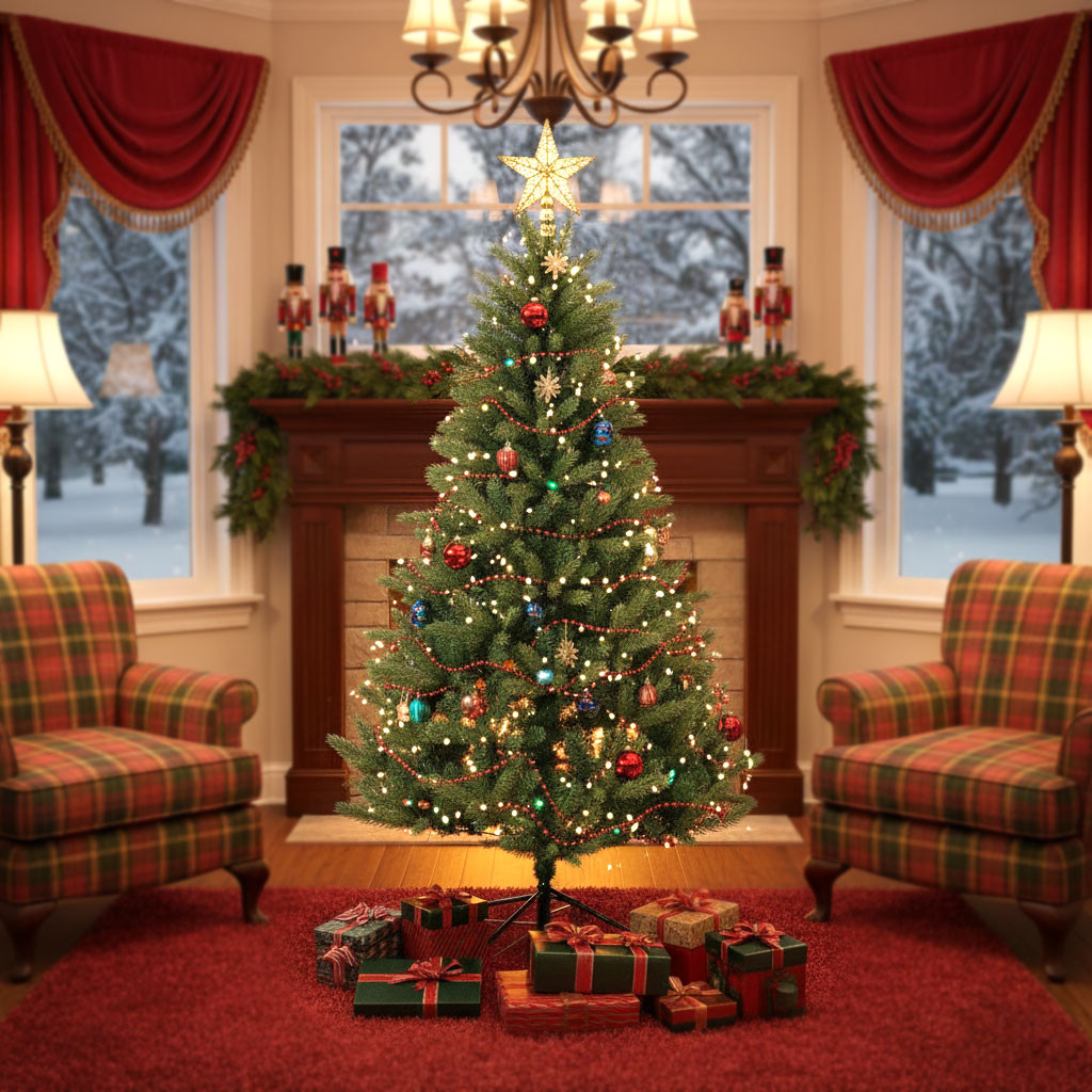 ALBERO DI NATALE MISTO CM.150 699 PUNTE