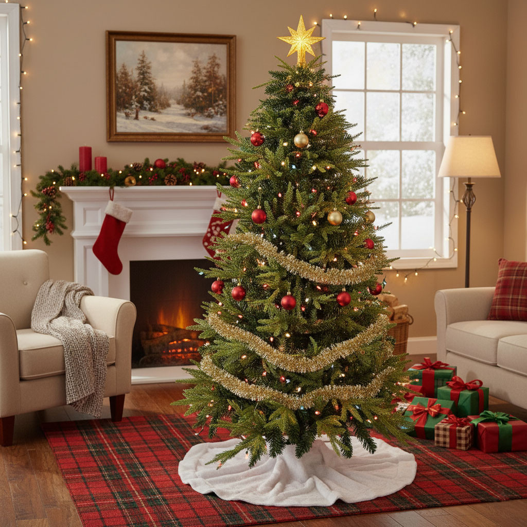 ALBERO DI NATALE MISTO CM.270 1537 PUNTE