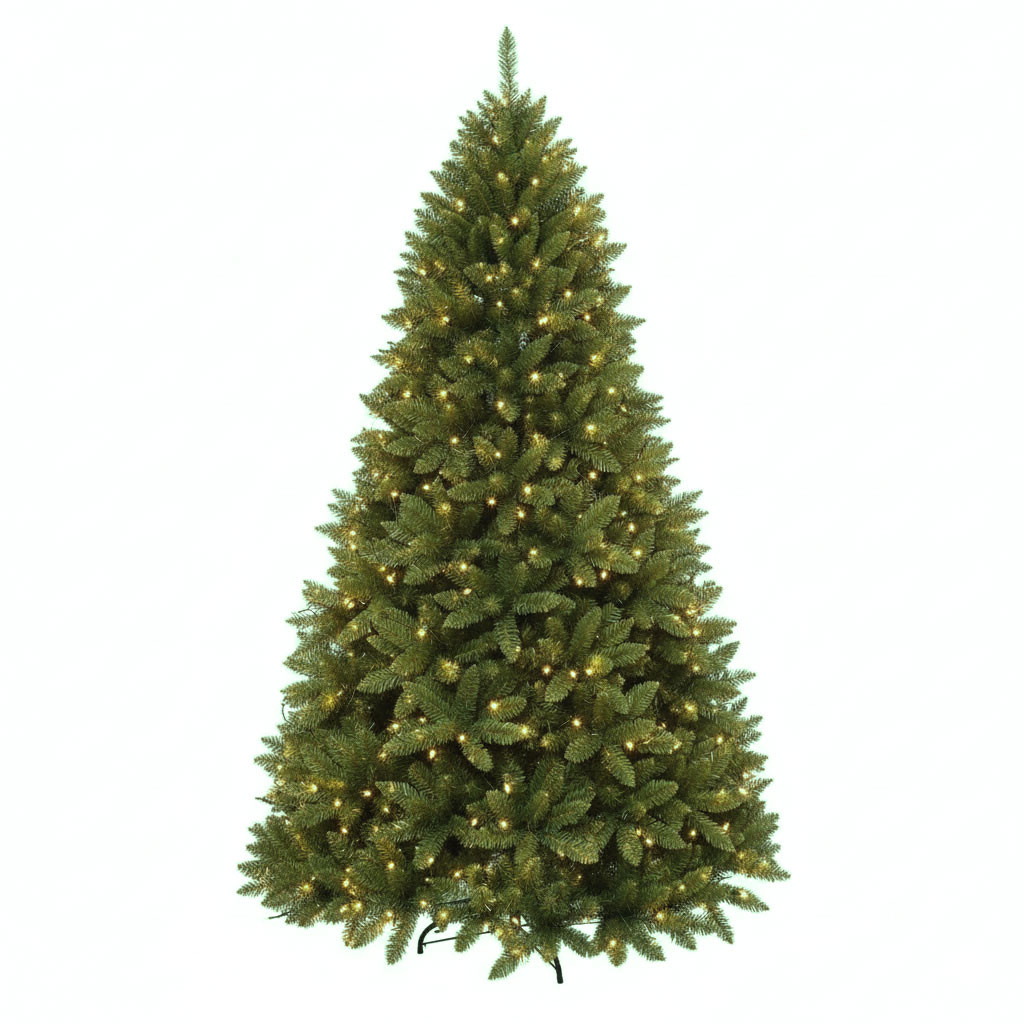 ALBERO NATALE PVC CM.150 CON 250 LED 738 PUNTE