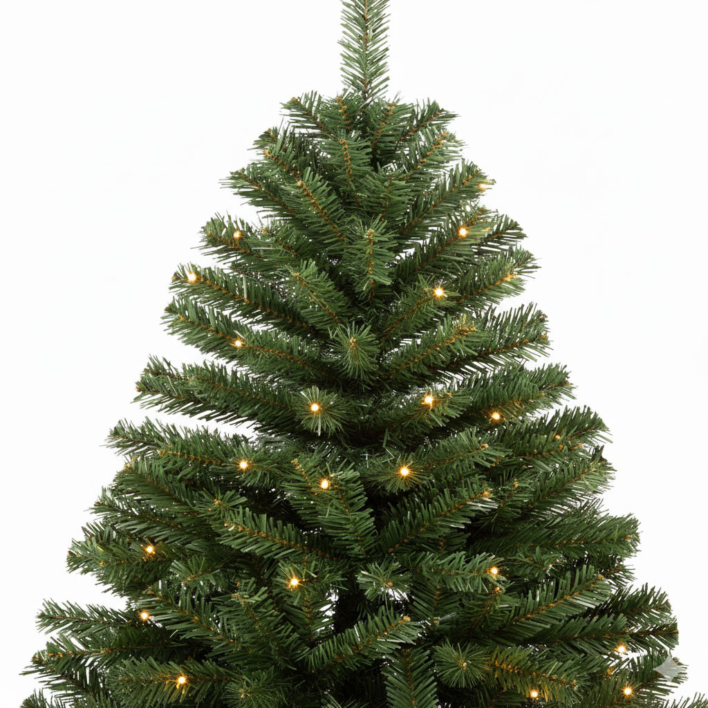ALBERO NATALE PVC CM.180 CON 230 LED 780 PUNTE