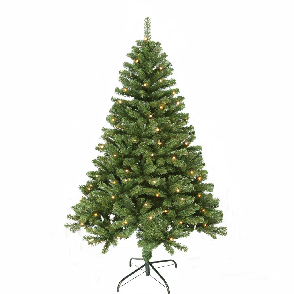 ALBERO NATALE PVC CM.240 C/390 LED 1350 PUNTE
