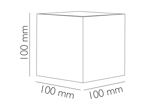 *BERNINI 12W-4000K IP65 600LUMEN NERO