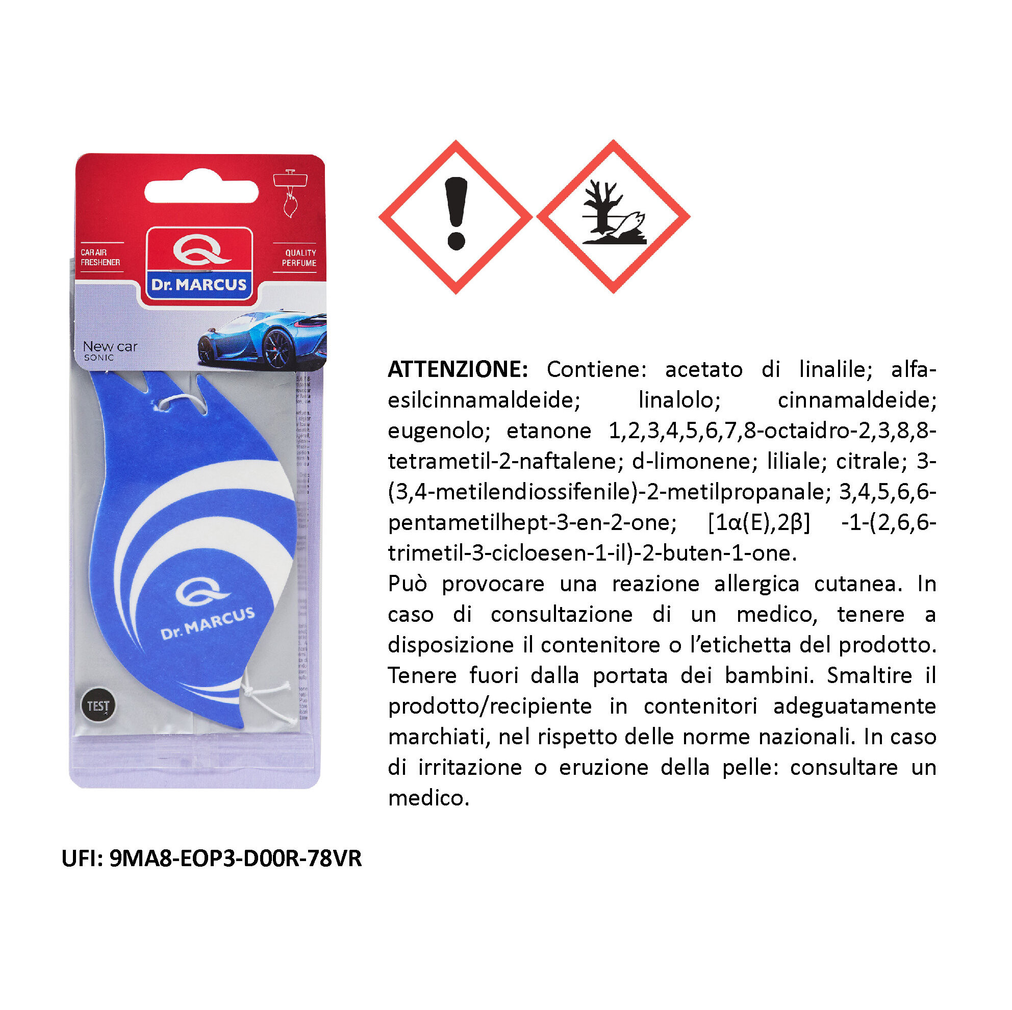 SENSO SONIC NEW CAR DR MARCUS
