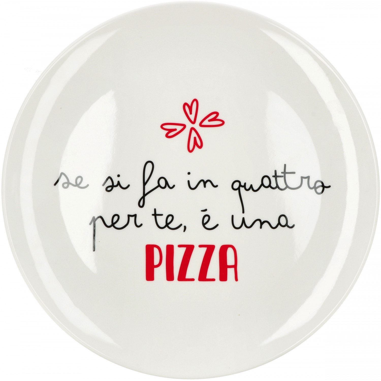 PIATTO PIZZA MELAMINA D.33XH2 ASS.3