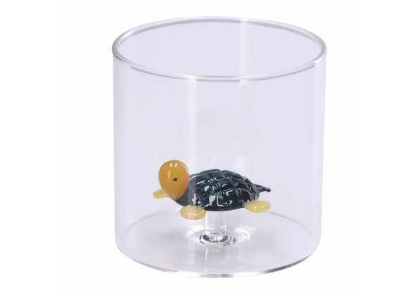 BICCHIERE VETRO+FIG 3D A6MOD 36CL