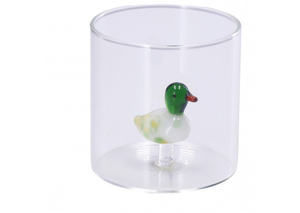 BICCHIERE VETRO+FIG 3D A6MOD 36CL