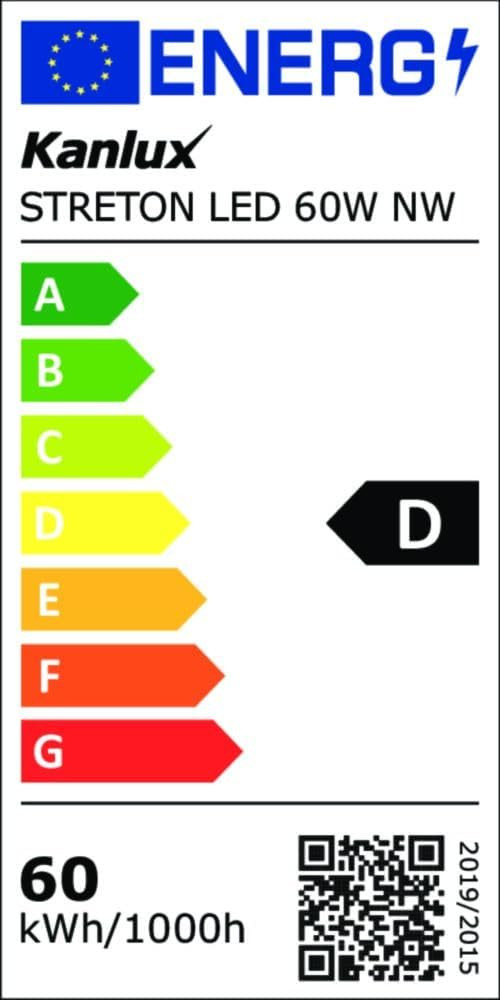 FARO A LED PARCHEGGIO STRETON 60W