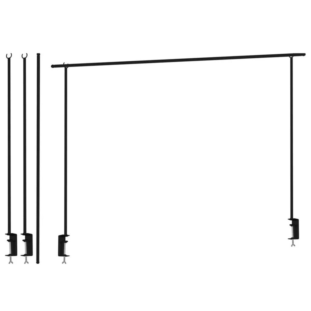 SUPPORTO PER TAVOLO ESTENSIBILE CM. 135/250 NERO
