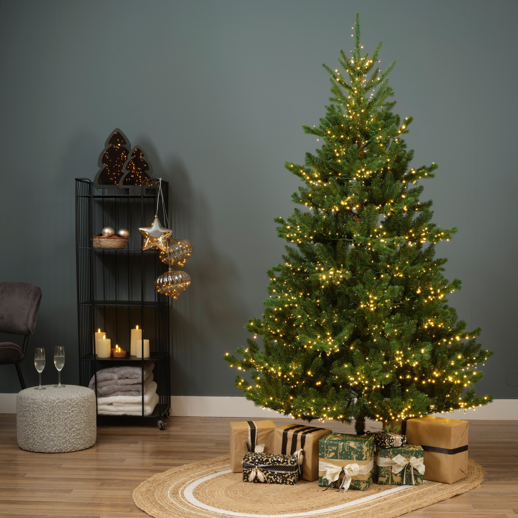 ALBERO A LED H.210 LUCE CALDA