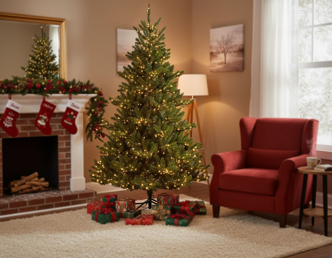 ALBERO A LED H.210 LUCE CALDA