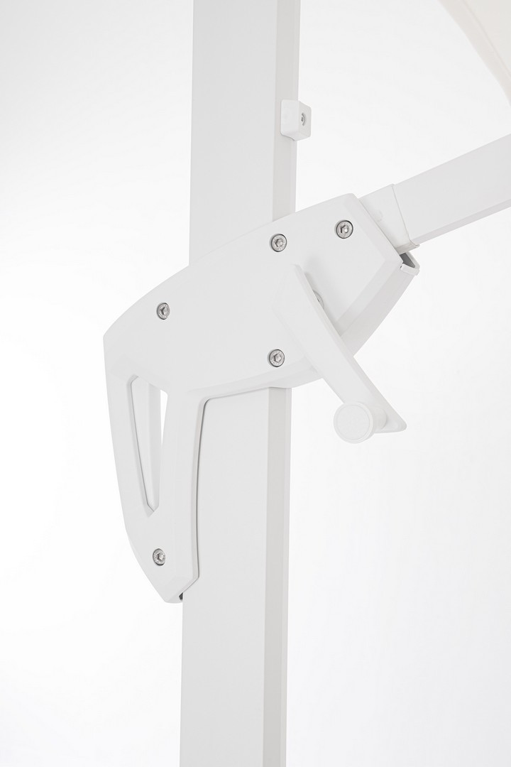OMBRELLONE A BRACCIO VEGA 3X3 BIANCO
