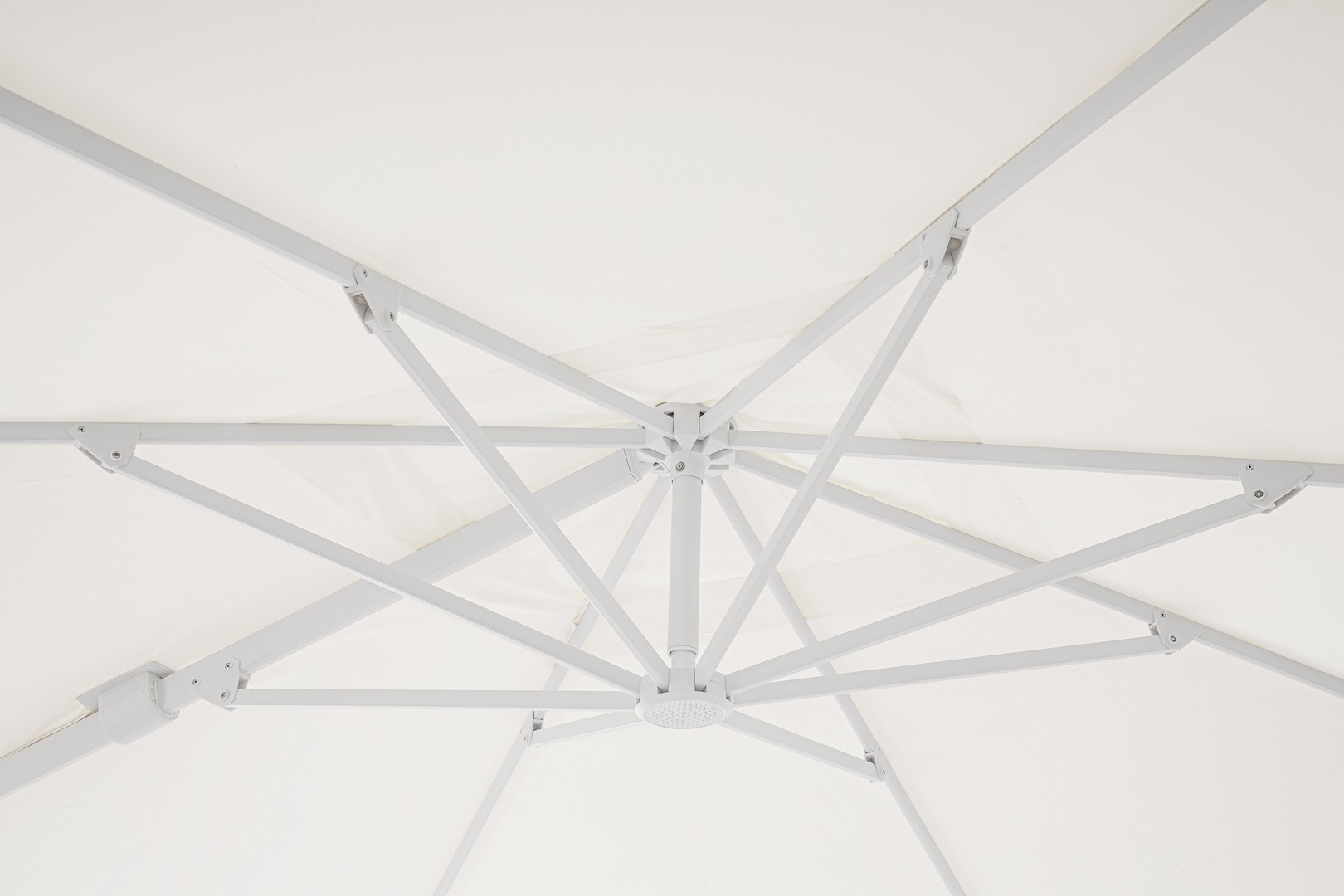 OMBRELLONE A BRACCIO VEGA 3X3 BIANCO