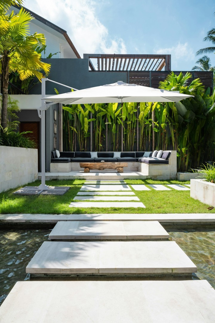 OMBRELLONE A BRACCIO VEGA 3X3 BIANCO