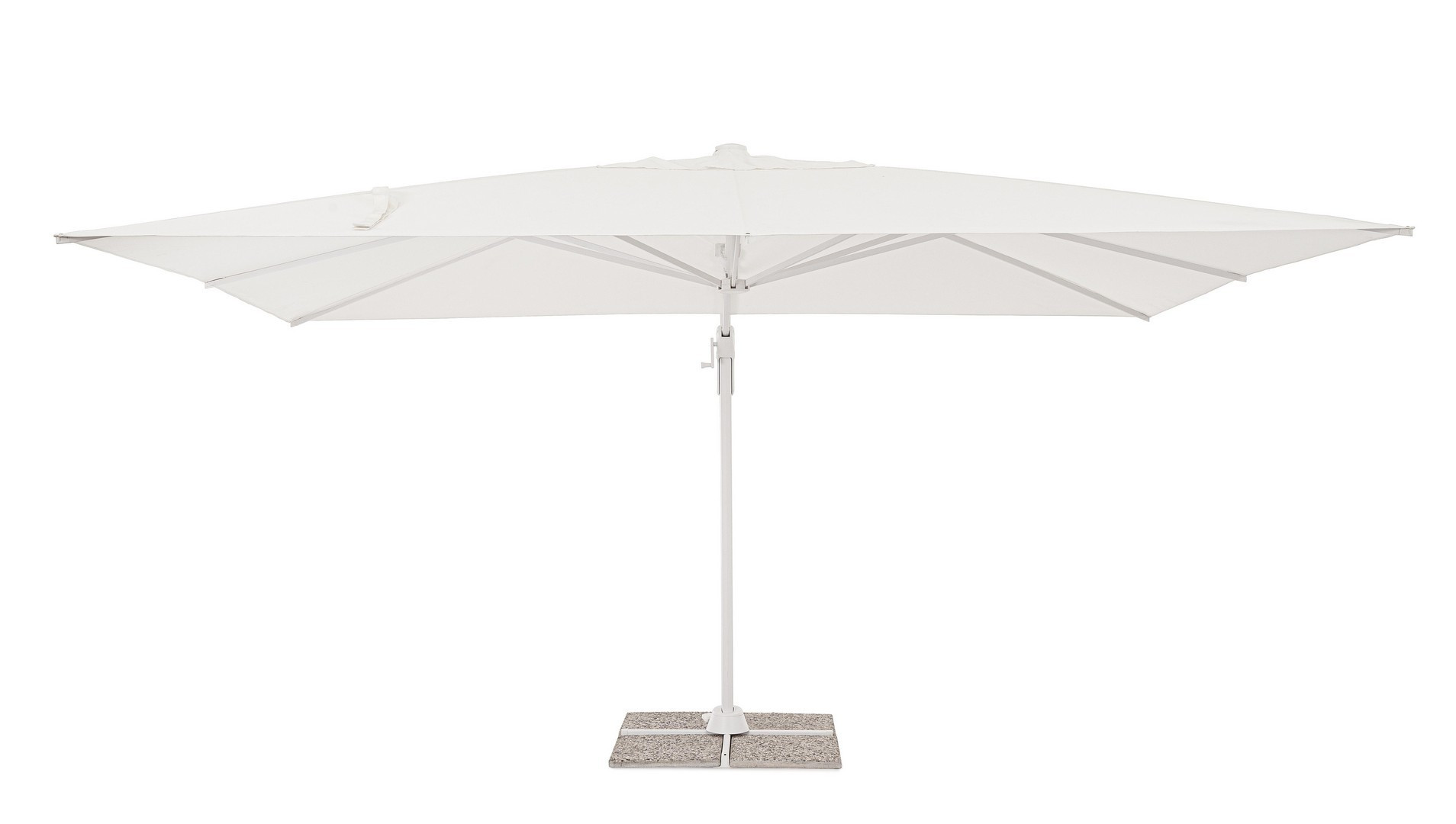 OMBRELLONE A BRACCIO VEGA 3X4 BIANC0